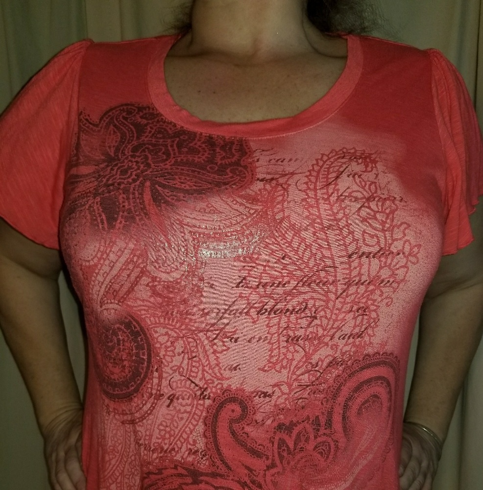 Kim Rogers Baby T style blouse